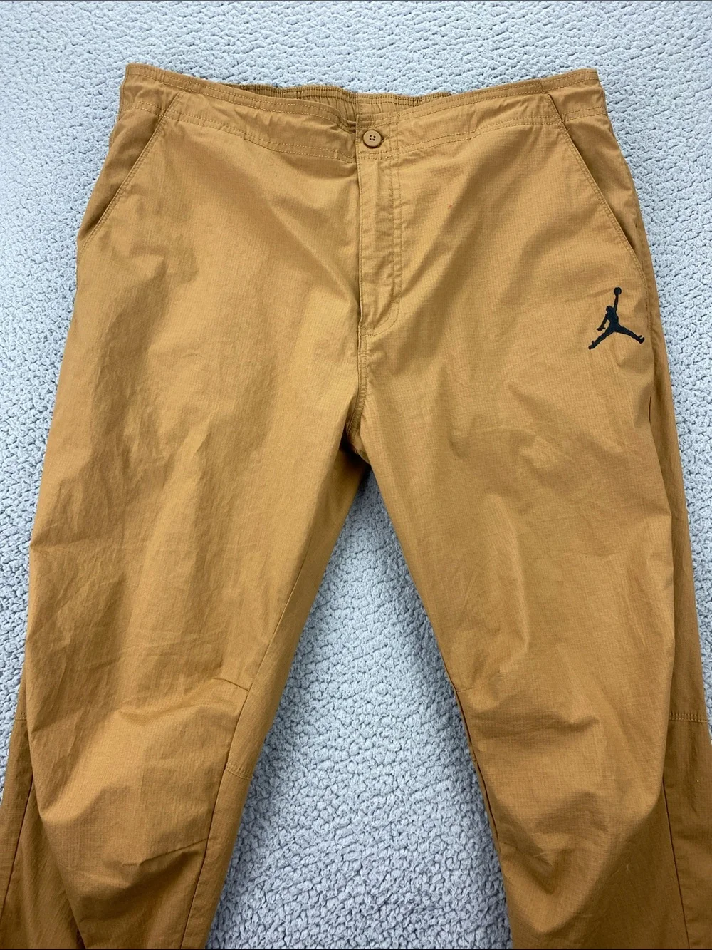Nike Men Air Jordan City Jogger Pants Cuffed Elastic Ripstop Stretch  | Size: 38